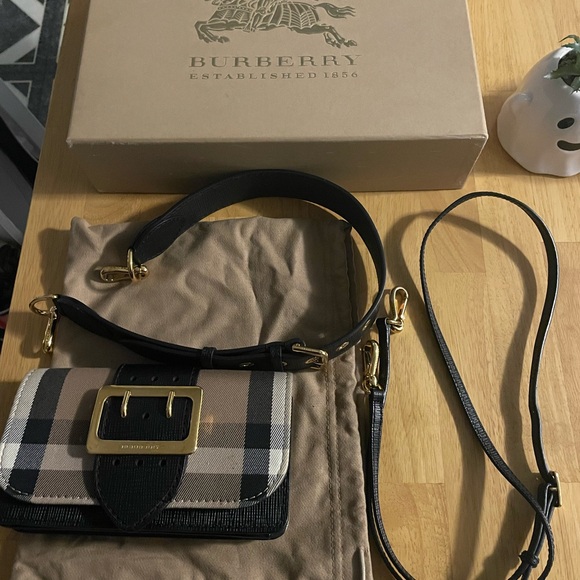 Authentic - Cloth crossbody bag Burberry Multicolour in Cloth - 47902057 - Picture 2 of 3